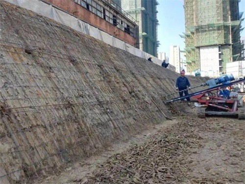 洮南建筑边坡支护